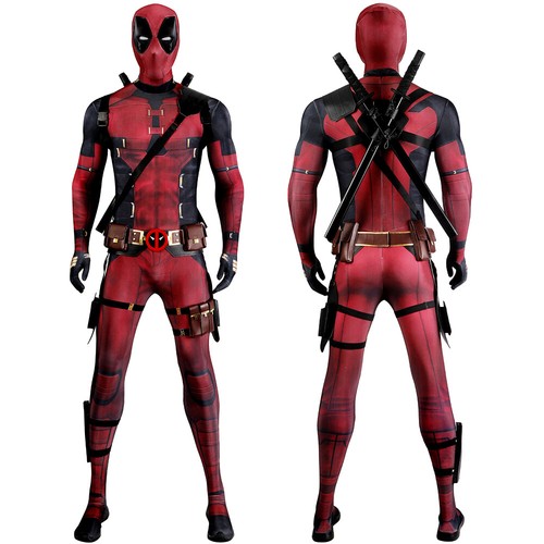 Deadpool tuta cosplay - deadpool, 3