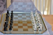 Set scacchi cristallo