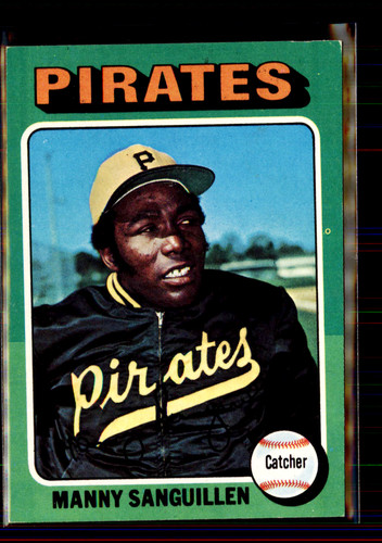 Manny sanguillen 1975 topps - manny,
