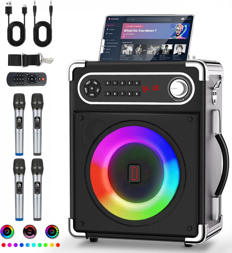 Macchina karaoke portatile con - macchina,