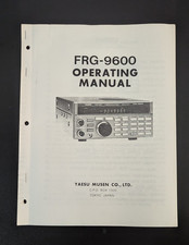 YAESU FRG-9600 Manuale d'uso