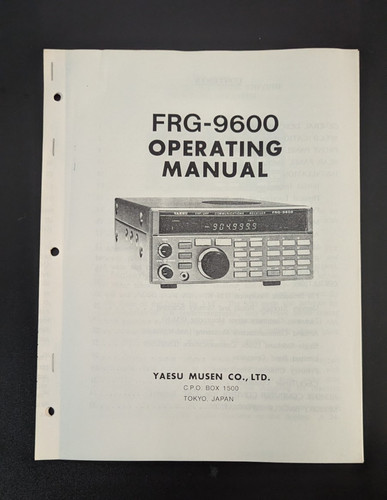 Yaesu frg 9600 - yaesu, frg-9600