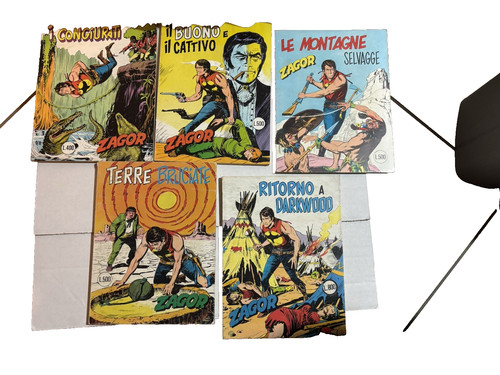 Zagor serie rossa - serie,