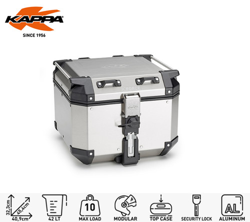 Kappa valigia top case force - valigia, k'force