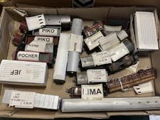 Lotto 62pz Vagoni Passeggeri Carri Merci H0 Marklin Lima Roco Piko Pocher Misti