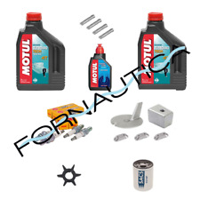 KIT TAGLIANDO MANUTENZIONE FUORIBORDO YAMAHA F40 F50 F60 4 TEMPI - MOTUL 10W-30