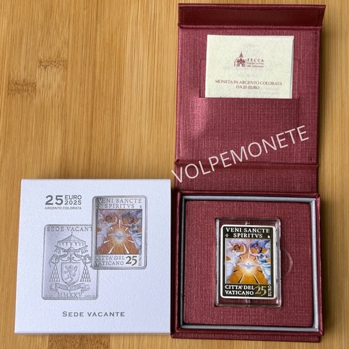 Euro argento vaticano 2025 - 25,