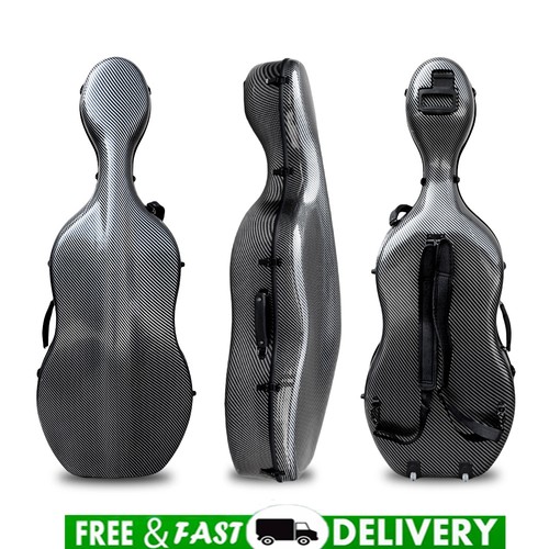 Custodia per violoncello nera