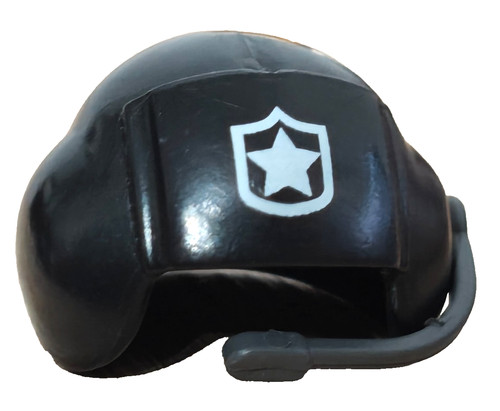 Playmobil casco nero pilota - nero,