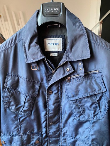 Geox respira giacca uomo blu - geox,