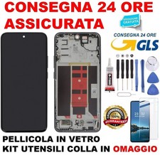 DISPLAY LCD FRAME ORIGINALE SERVICE OPPO RENO 12 PRO 5G CPH2629 TOUCH SCREEN