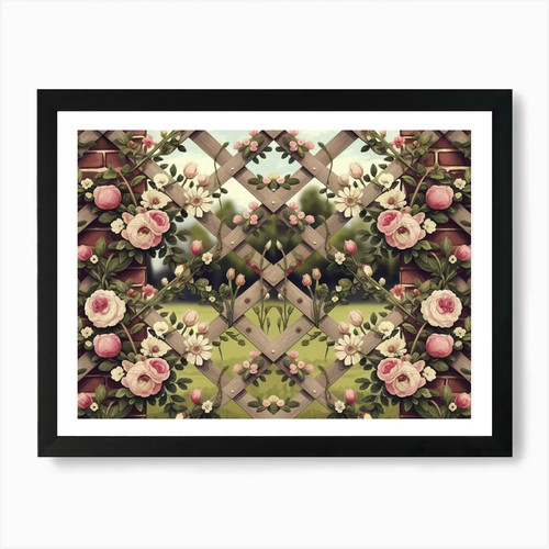 Arazzo floreale vibrante - ,