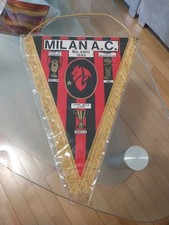 Rarissimo Gagliardetto Milan A.C UFFICIALE  Vintage da collezione Anni 80 Produz