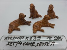 Set/4 Cani Setter - Ceramica