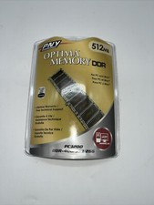 Nuovo vecchio stock PNY Optima memoria DDR 512MB PC3200 DDR400/333/266 sigillato