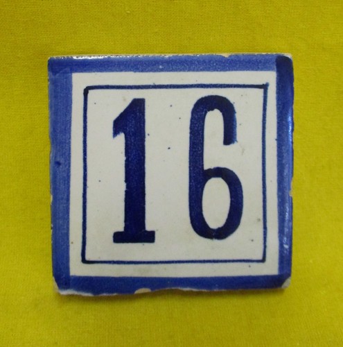 Antica piastrella numero - ✅,