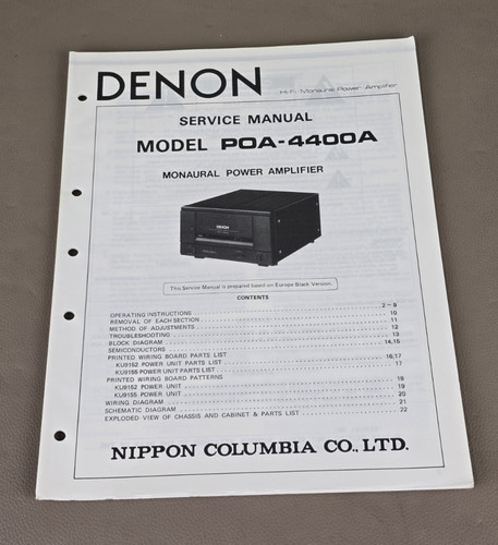 Denon amplificatore potenza - denon, di
