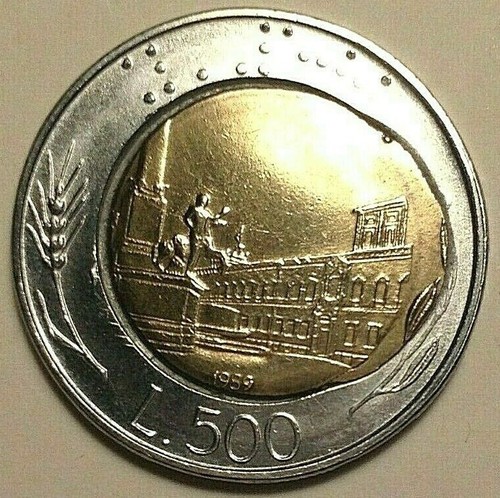 500 lire 1989 - , di