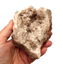 Calcite Crystal Potato Stone Geode Dulcote Quarry Somerset UK Mineral Specimen