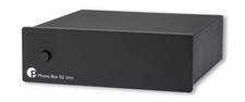 Pro-Ject Phono Box S2 Ultra nero pre phono dual mono nuovo garanzia italia