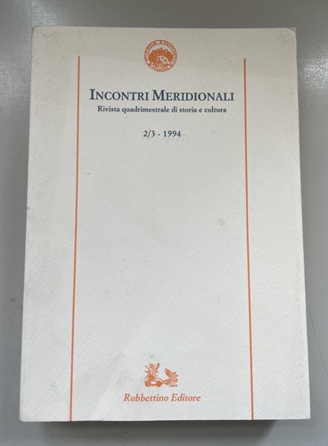 Incontri meridionali - incontri, 2/3