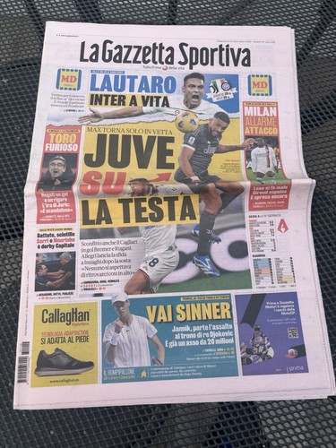 Giornale calcio domenica - giornale, 12