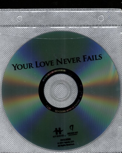 Your love never fails - love,