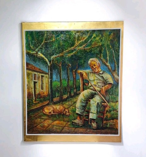 Quadro dipinto olio tela - su,