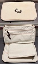 porta documenti Viaggio Tasche Cerniere Leggero Compatto Organizer Raccoglitore