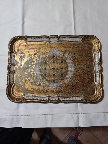 Vassoio legno vintage - in,