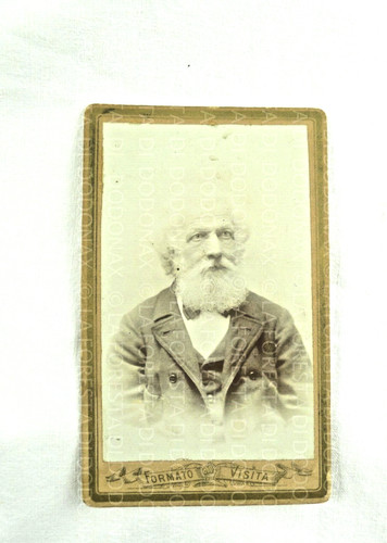Antica fotografia cdv ovada - antica,