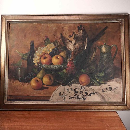 Quadro natura morta attribuito - quadro,
