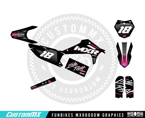 Custommx kit grafico per - kit, bici