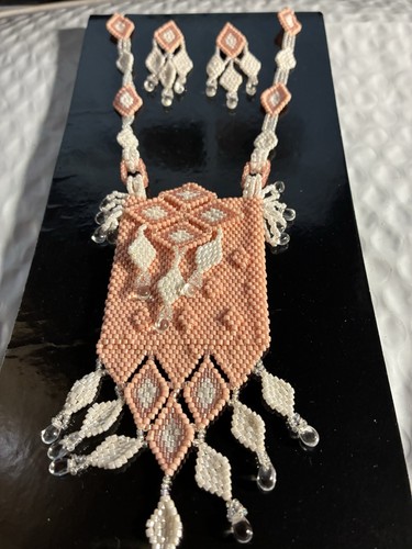 Collana corallo perline - collana,
