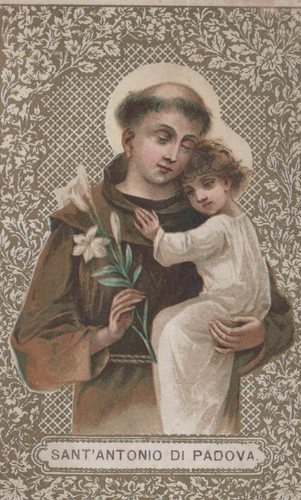 Santino holy card - santino,