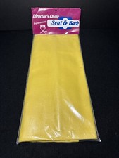 Sedia direzionale gialla nuova