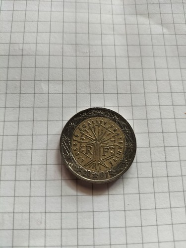 Moneta euro francia 2001 - 2,