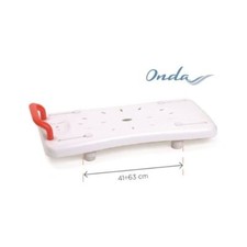 Sedia per vasca da bagno in polipropilene antiscivolo regolabile in larghezza