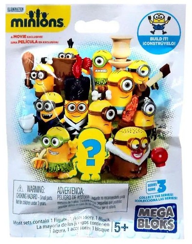 Mega bloks minions series - mega, 3