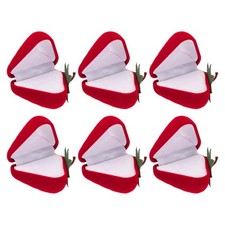 6 pezzi scatola anello fragola