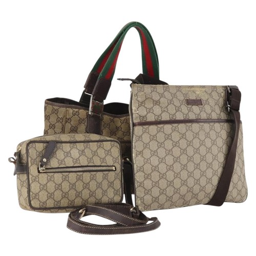 Gucci supreme canvas web - gg,