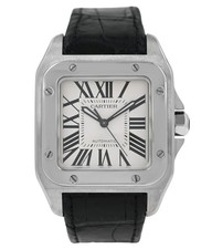 Cartier Santos 100 2878 W20106X8 Acciaio Inox 33MM Unisex Automatico
