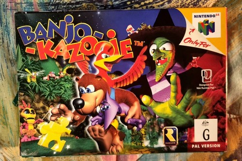 Banjo kazooie nintendo 64 - banjo-kazooie,
