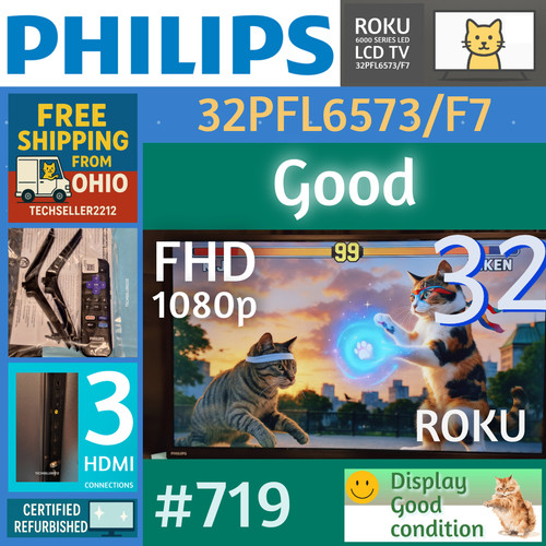Philips 1080p fhd roku - 1080p, led