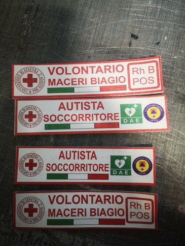 Patch toppa croce rossa - patch,