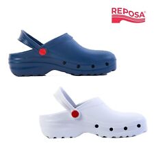 ZOCCOLI SANITARI PROFESSIONALI REPOSA ULTRALEGGERI GOMMA EVA ANTISCIVOLO MEDICI