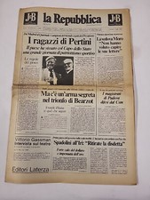 Giornale LA REPUBBLICA -