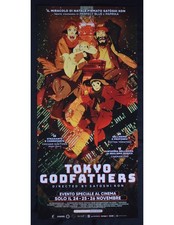 locandina TOKYO GODFATHERS Satoshi Kon Aya Okamoto Yoshiaki Umegaki B29
