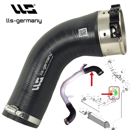 Tubo intercooler per volvo s60 - tubo,