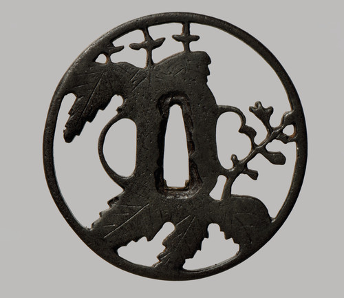Tsuba higo probabilmente - tsuba,